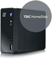 Video på tv'et fra en TDC Homedisk