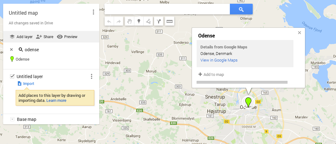 Med Google Maps på ferie